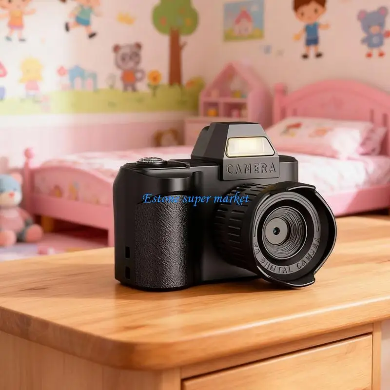 090b-64g-エラストマー子供用カメラ耐摩耗性プラン-64mp-レンズ付き充電式バッテリーと簡単なタスクで構築