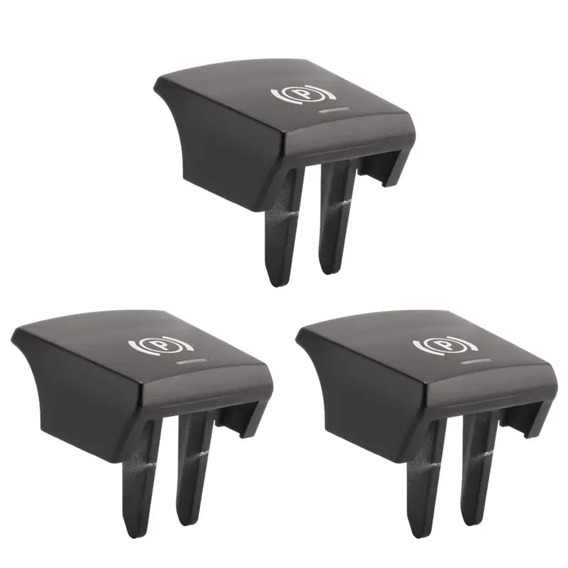 3X Parking Brake P Button Switch Cover For BMW 5 6 X3 X4 F10 F11 F06 F12 F25 09-13-A08Q