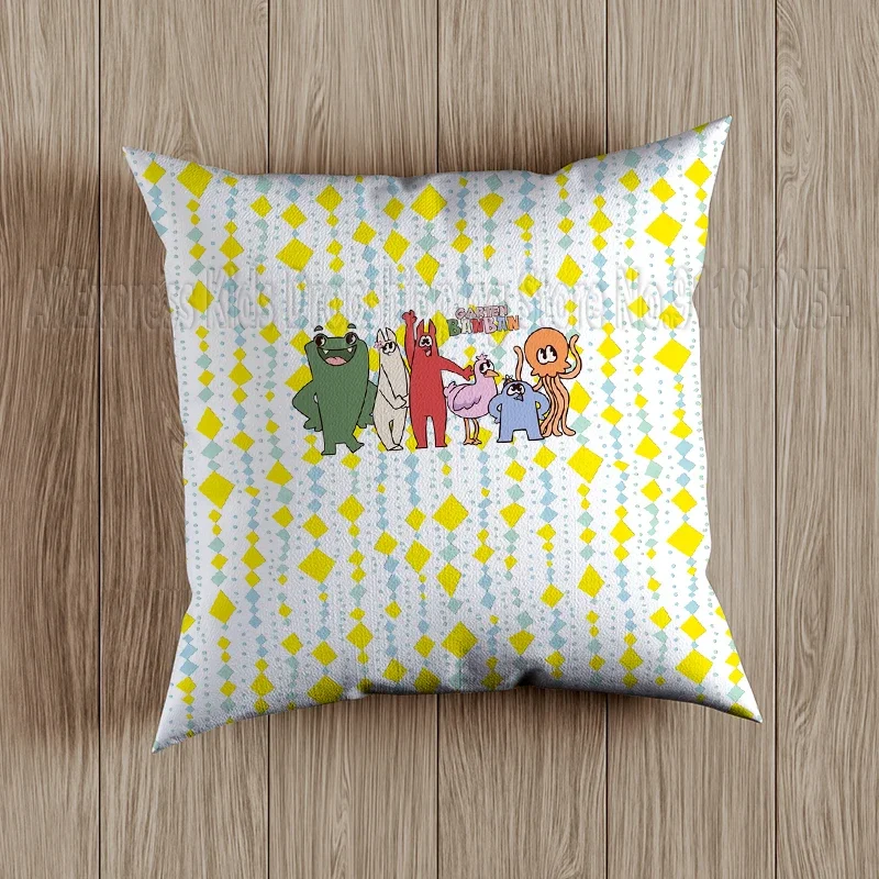 Poliéster Fronha Decorativa para Sala de Estar, Garten de Banban Sofá Almofada, Fronha Personalizada, Decoração de Casa, 45x45