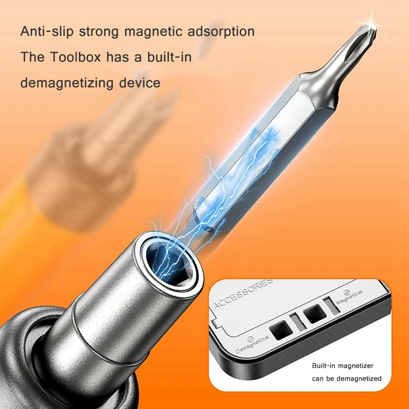 Electric Screwdriver Set Precision Power Tool Kit Rechargeable Wireless Mini Small Bits For Mobile Cell Computer