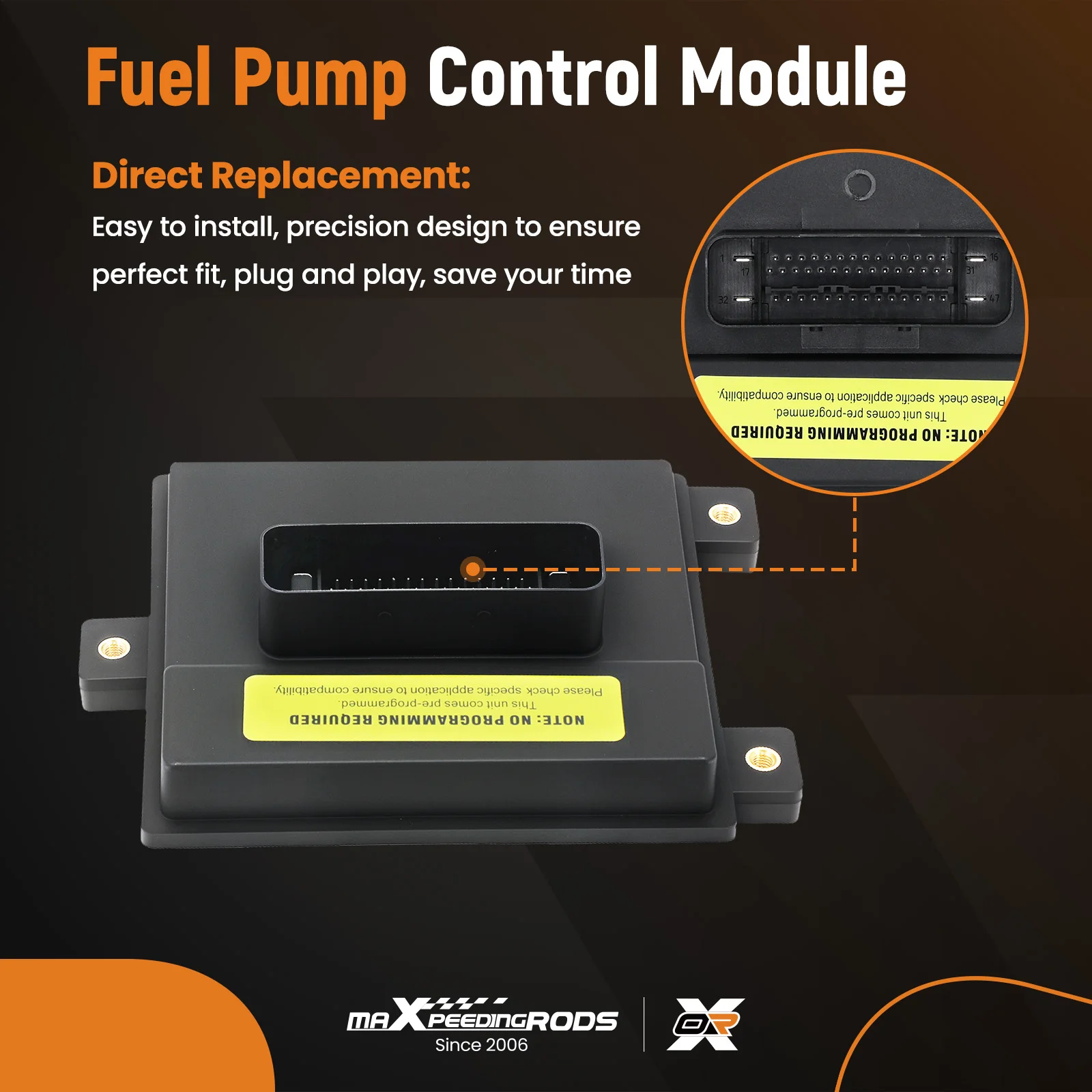 Brandstofpomp Driver Module voor 2007-2009 Cadillac Escalade Chevrolet Tahoe 20759945