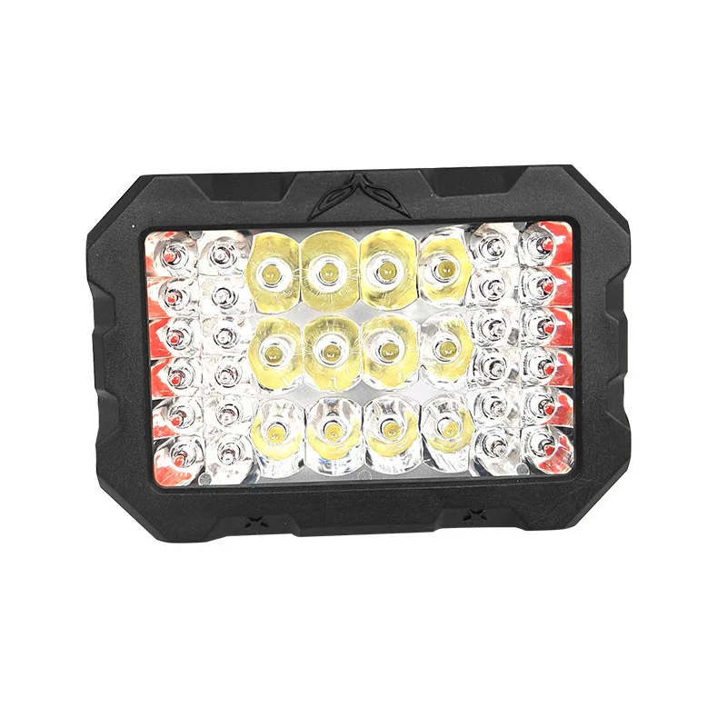 

Электрический мотоцикл, светодиодный рабочий фонарь, обновленный внешний прожектор, супер яркий, 12 В-60 В, аккумулятор для трехколесного велосипеда, аксессуары для мотоциклов