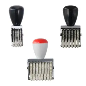Multifunktionsnummer Briefmarken, Stempel, 4,6 oder 8 -Ziffern -Nummernrolle, DIY -Sonderangebot, Rolling Business Stamps 8 ROTARY STAND VERKAUF - №8