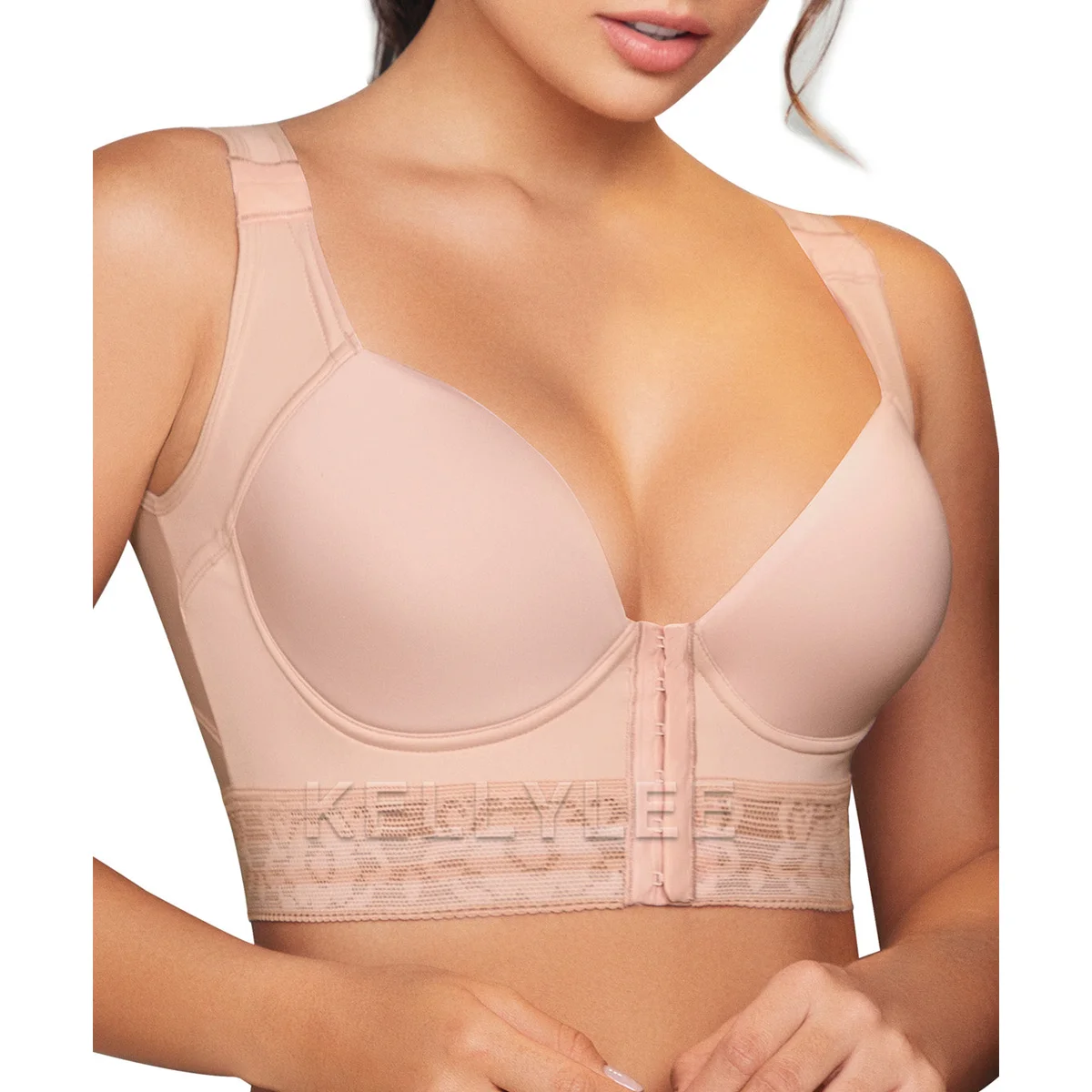 Women's Post Surgery Front Breasted Bra Shapewear Ladeis Slim Fit Shaping Tops Shaper Compressing Seamless Shaped Up Corsets