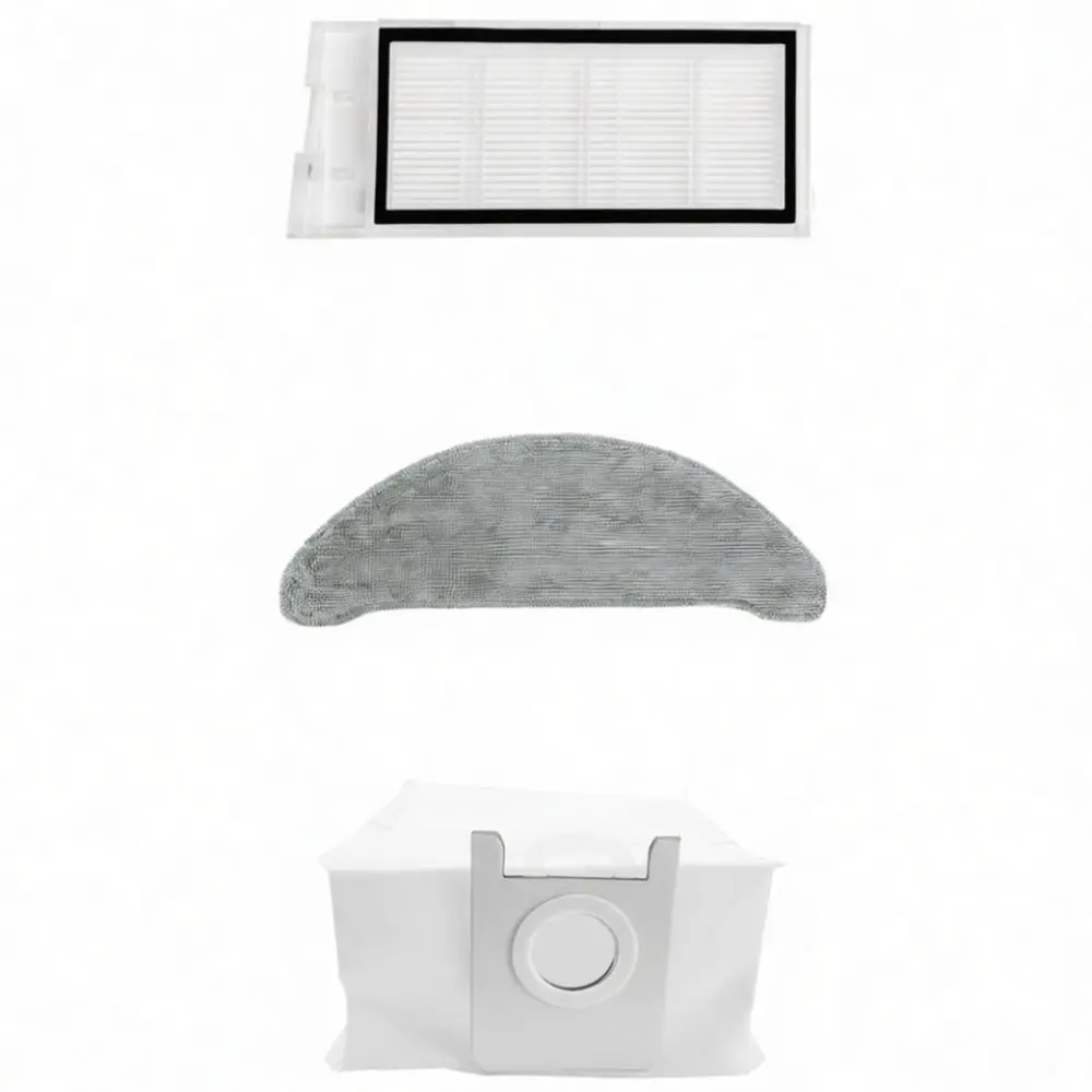 Replacement Accessory Kit For Roidmi EVE PLUS Vacuum Cleaner Main Brush Side Brush Mopping Pad Dust Bag Filter Set Tool