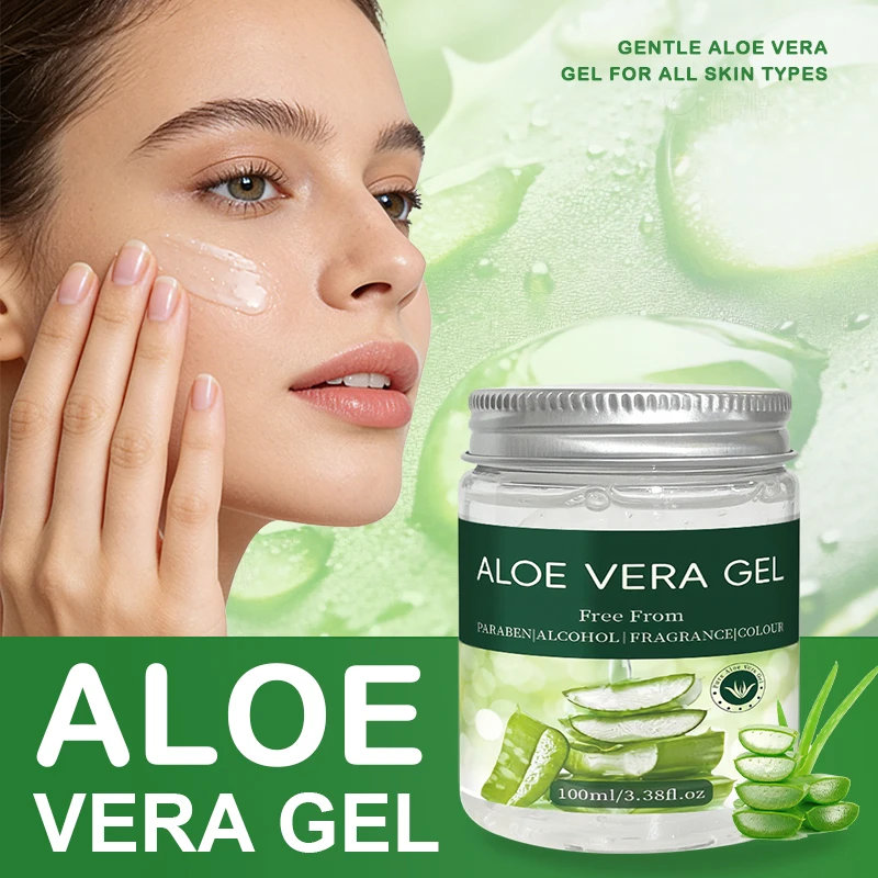 YUVK-Aloe Vera Gel-Alcohol-Free & Gentle-Daily Moisturizer-100ml