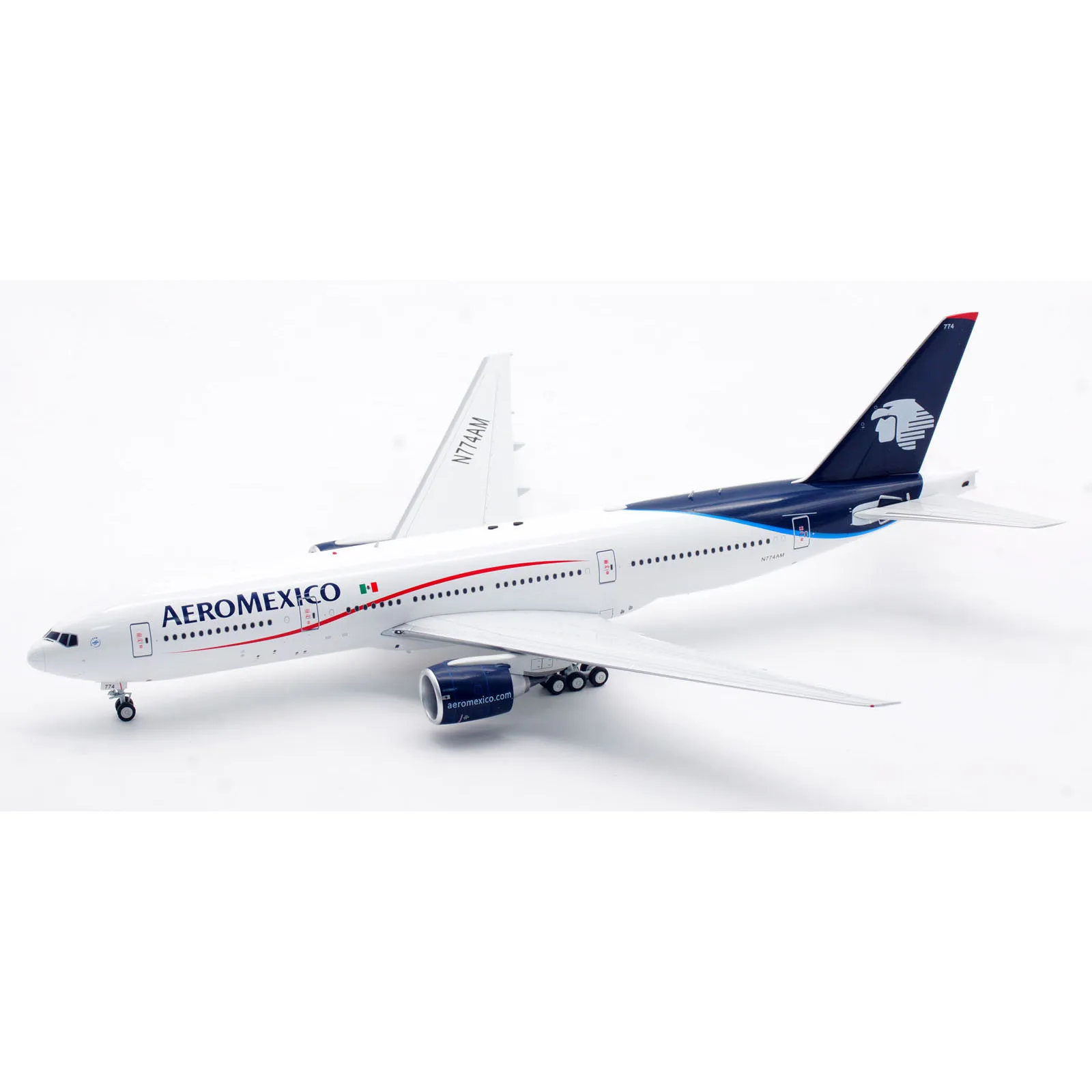 IF772AM1223 Alloy Collectible Plane Gift INFLIGHT 1:200 Aeromexico Airlines Skyteam Boeing 777-200 Diecast Aircraft Model N774AM