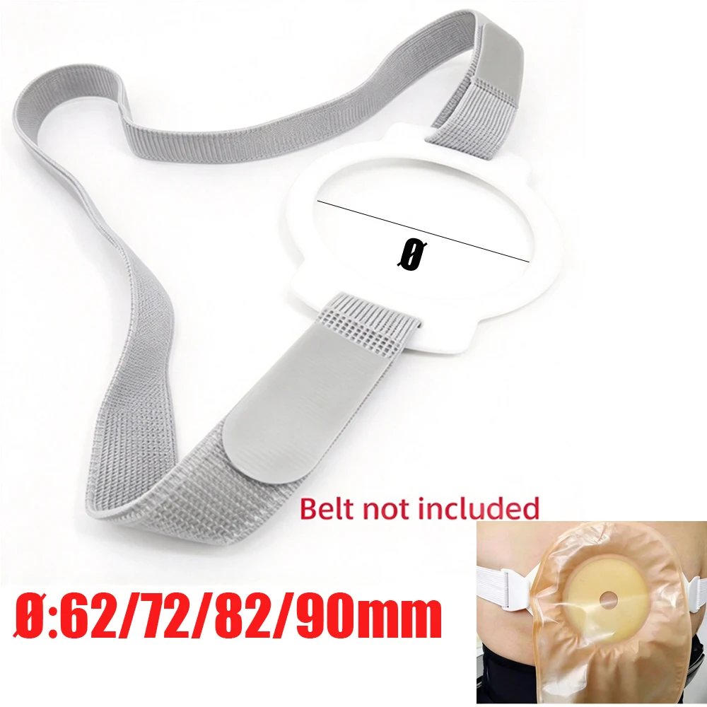 62/72/82/90mm Stoma Reinforcement Belt Colostomy Bag Fixation Belt and Stoma Fixation Ring To Prevent Stoma From Falling Off