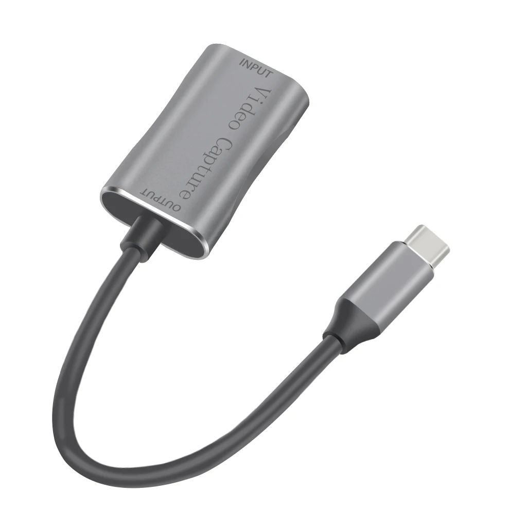 HDMI-compatible 4K HD Audio Video Capture Card 1080P 60Hz Video Recording Live Steaming Capture Adapter for PS4/5 Xbox Switch