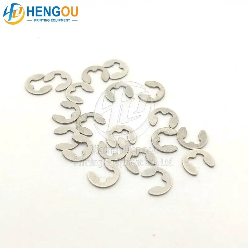 10 pieces E-ring E clip fishing reel accessories buckle lock fastening ring wheel maintenance parts