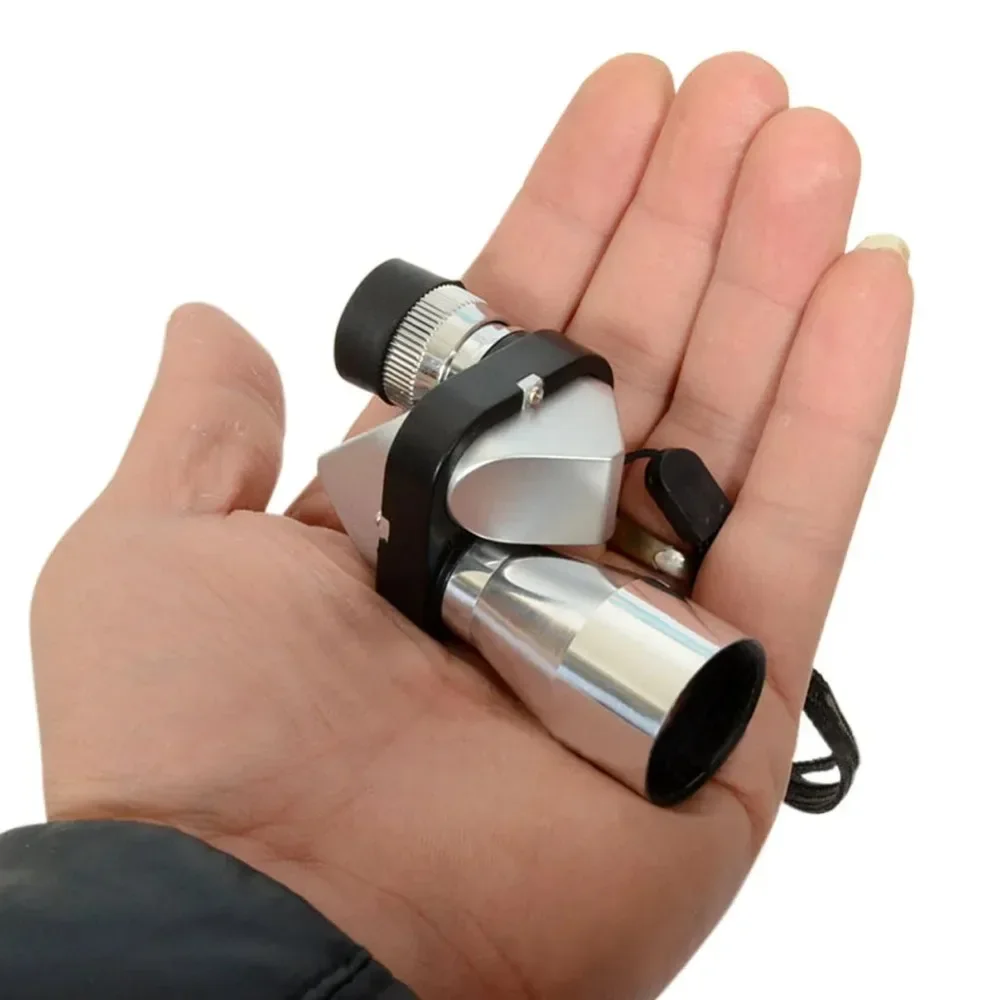 HD Monocular telescope Mini Portable Pocket 2.5x17.5 Thumb Superfine Telescope Key Chain for Hiking Camping Travel Hunting Scope