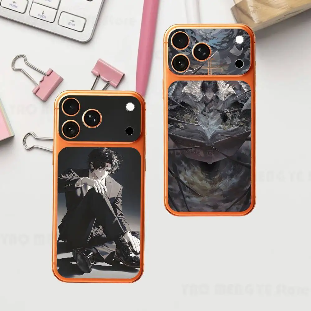 

Kuroro L-Lucifer HXH For Iphone 17 Pro ProMax Back Protective Decorative Sticker Back Cover