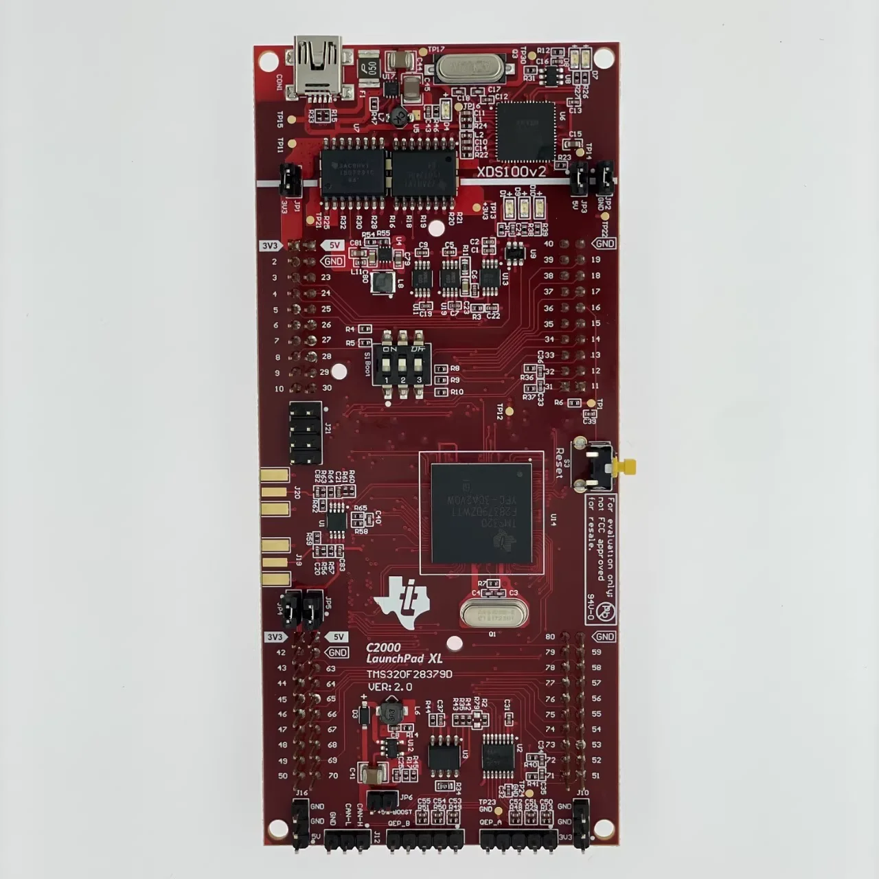 1 Uds LAUNCHXL-F28379D programador de placa de desarrollo LAUNCHPAD TMS320F2837XD/XS