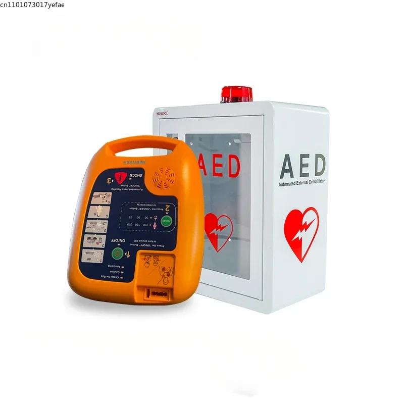 

Automatic External Defibrillator Emergency Cabinet Cardiac Defibrillator Wall Mounted Outer Box AED Storage AED Alarm Box