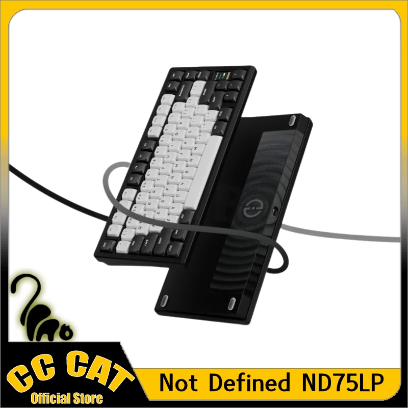 Not Defined ND75 LP Mechanical Keyboard Tri Mode Wireless Keyboard Aluminium Low-Profile Rapidly Detachable Custom Keyboards