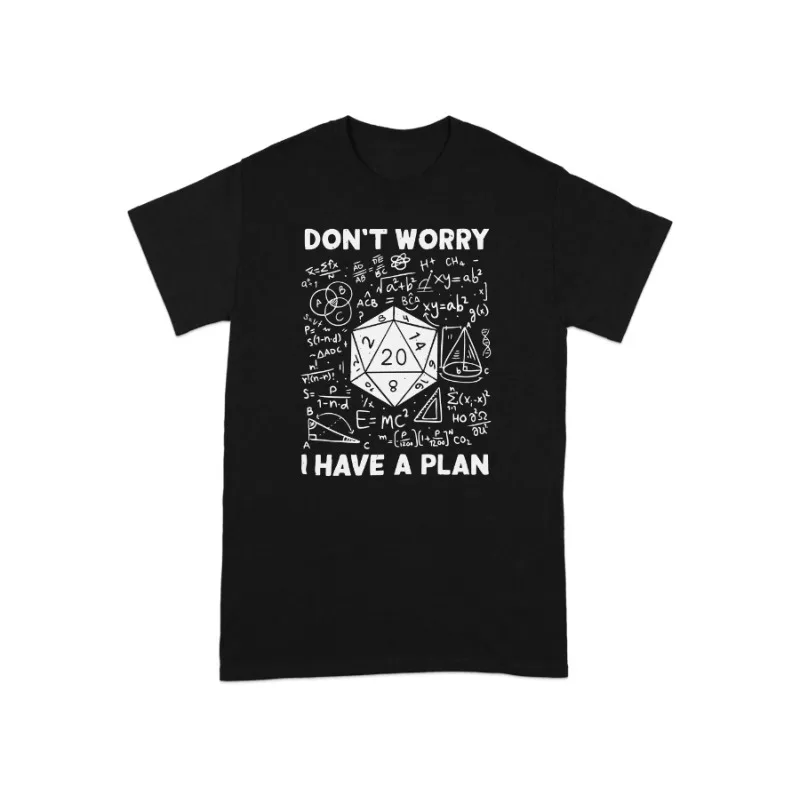 Funny Math Geek T-Shirt Humorous Math D20 Design Gift for Math Teachers Nerdy Math Enthusiast Tee Hilarious Dungeons Dice Shirt