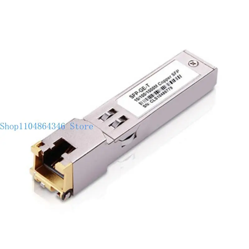 5ASD Módulo SFP RJ45 Switter 1000Base 10/10/1000m SFP para RJ45 Módulo Ethernet cobre Gigabit SFP Adaptador transceptor