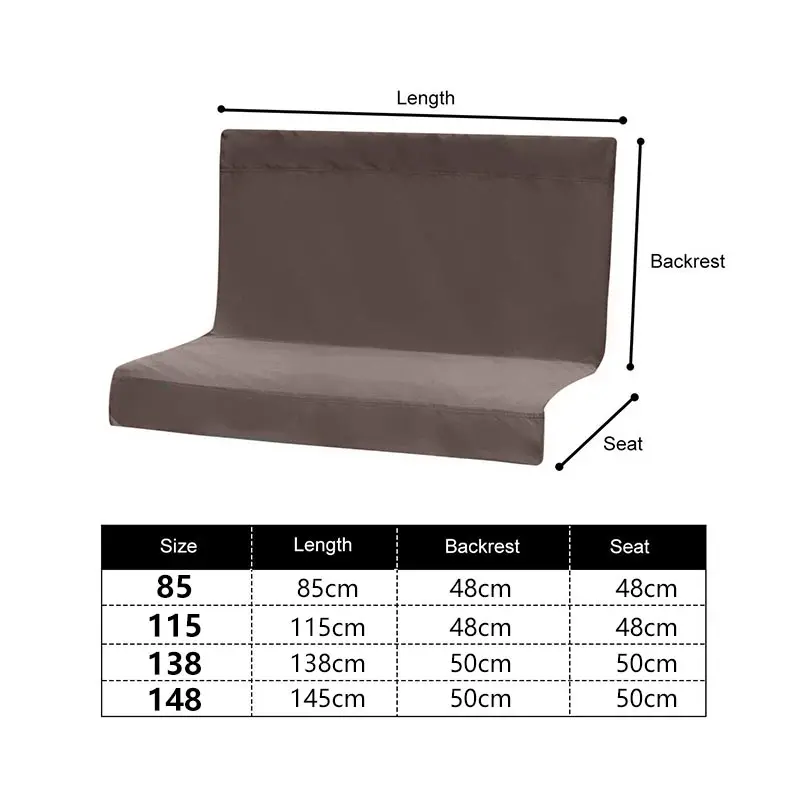 2-3 Seat Waterproof Beach Chair Cover Swing Hammock Replacement Cushion Outdoor Garden Patio Chair Intensification Cushion 600D