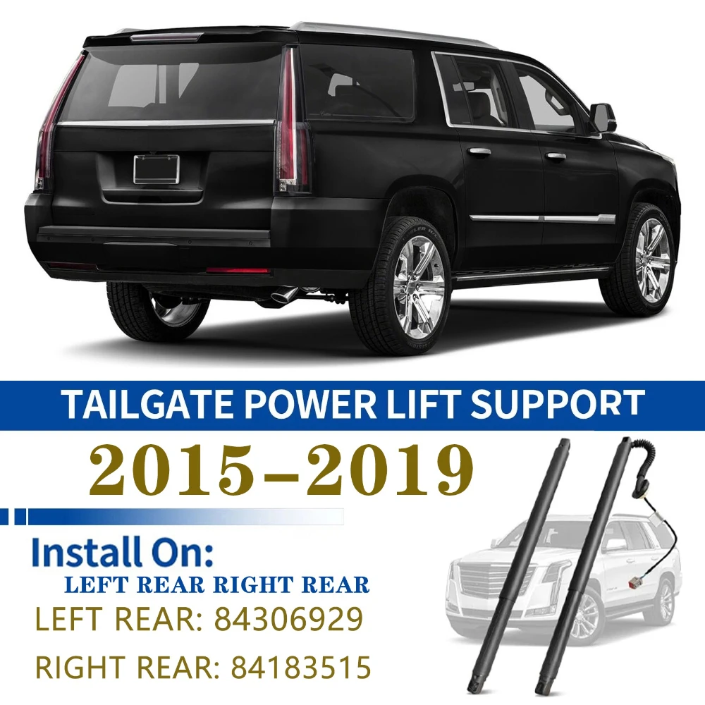 

For K2YC K2YL Cadillac Escalade ESV LH 2015-2019 Tailgate Power Lift Supports RH Tailgate Gas Spring Struts 84306929 84183515