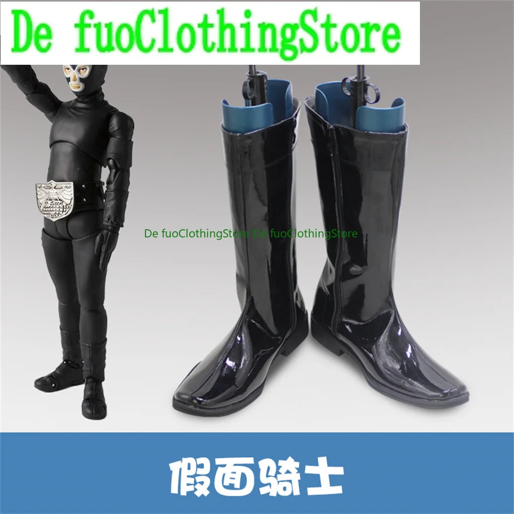 DefuoClothing Store Masked Rider Kamen Rider Zwart Cosplay Schoenen Laarzen GameHalloween Kerst Spel Anime Karakter Party Props