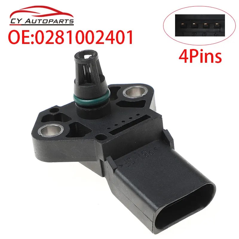 

Датчик давления воздуха на впуске для Audi VW Seat Skoda 0281002401 038906051C