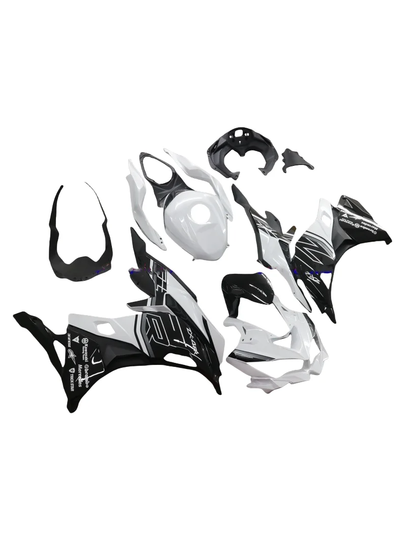 Cool Fairings ZX25R ZX4R 2019 2020 2021 2022 2023 Motorcycle Full Fairing Kit Fit for KAWASAKI ZX 25R 4R 19-23 black white