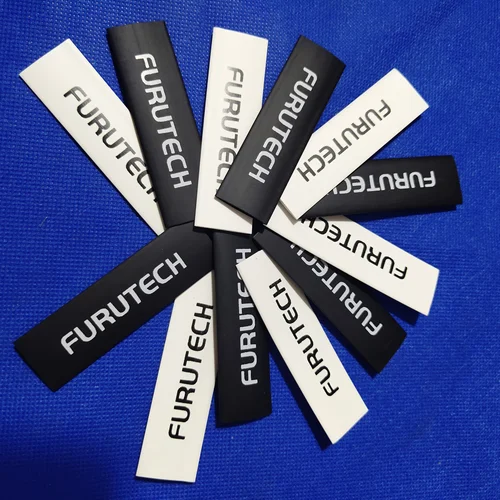 Furutech-Tubo termorretráctil de alta calidad para altavoz, etiqueta de alta gama OD(7-14mm), aislamiento grueso, para cable de audio DIY