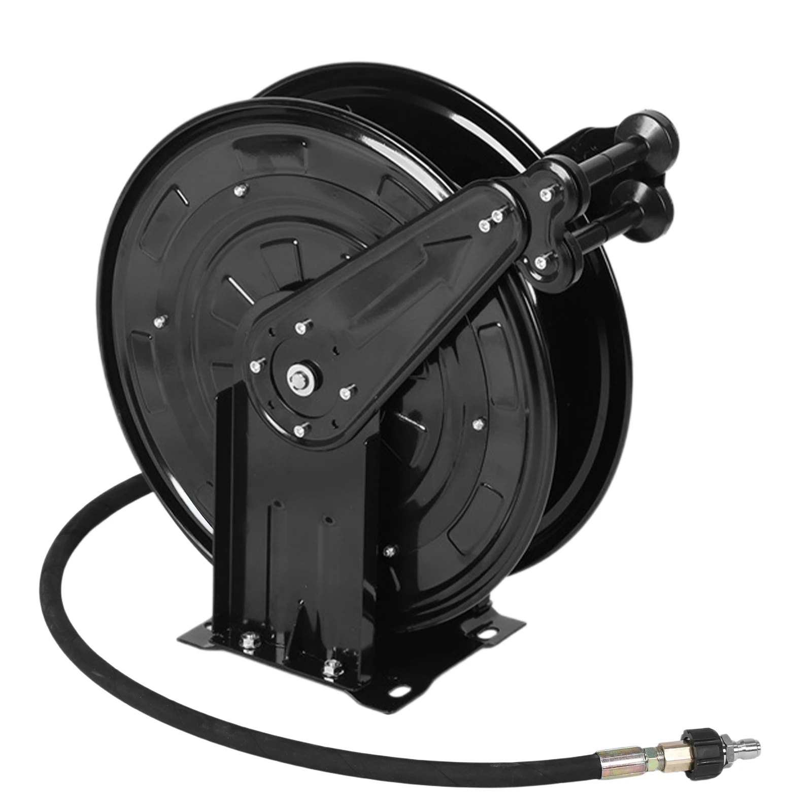 Washer Hose Reel Auto Rewind Power Washer Retractable Hose Reel for Water/Air/Oil 4000 PSI view 5