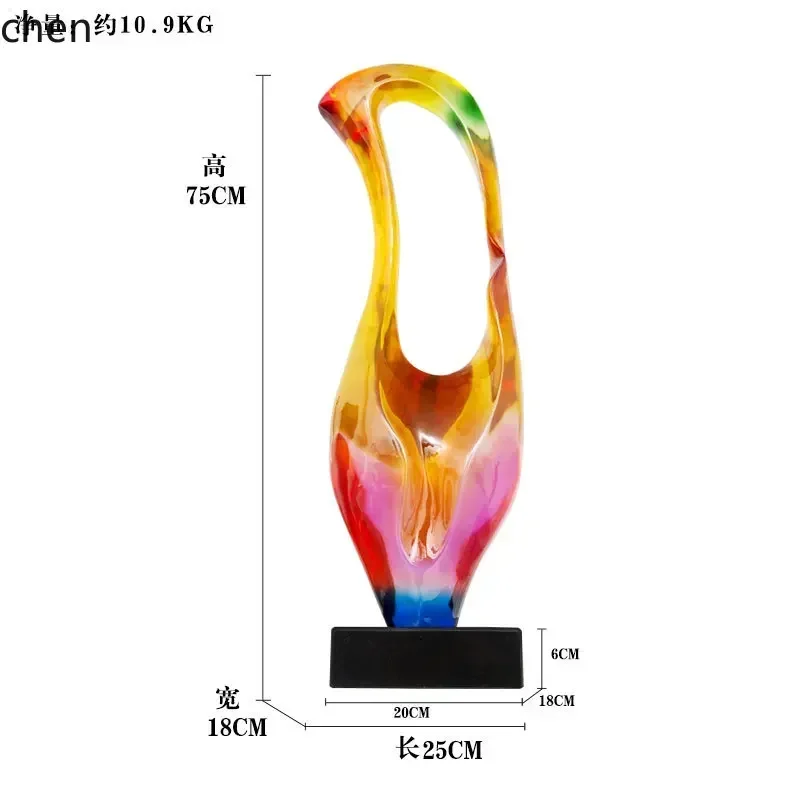 DSA  Ornament Soft Decoration Display Entrance Hotel Home Model Room Office Art