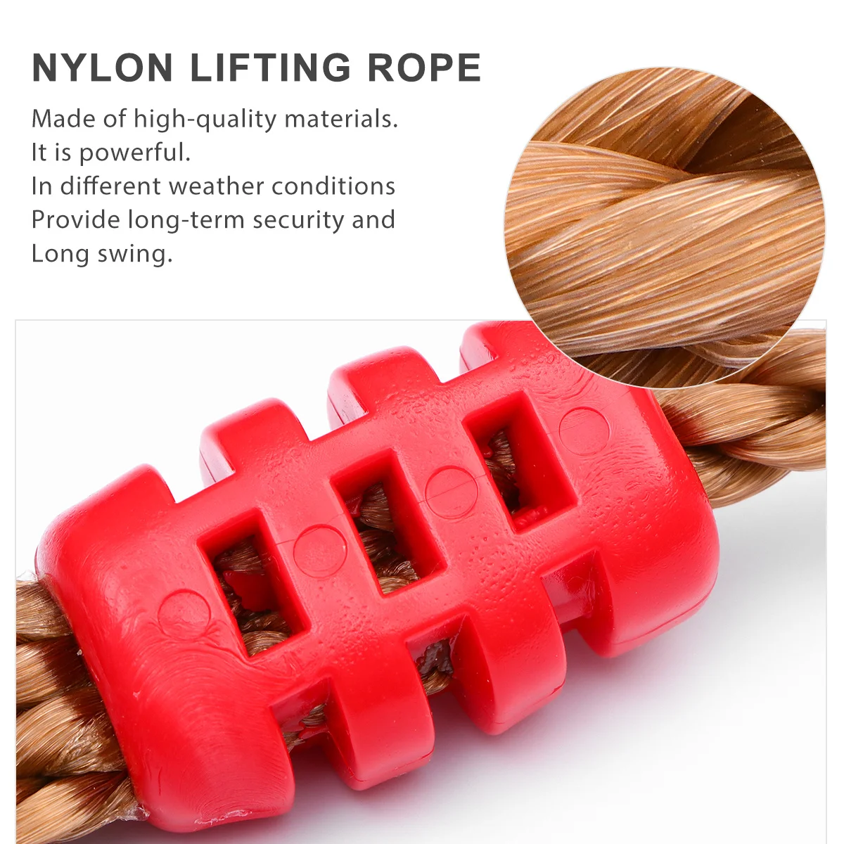 

6Pcs Strong Adjustable Tree Swing Strap Nylon Rope Swing Hanging Strip Outdoor Kit Durable Heavy Duty for Hammock Porch Garden