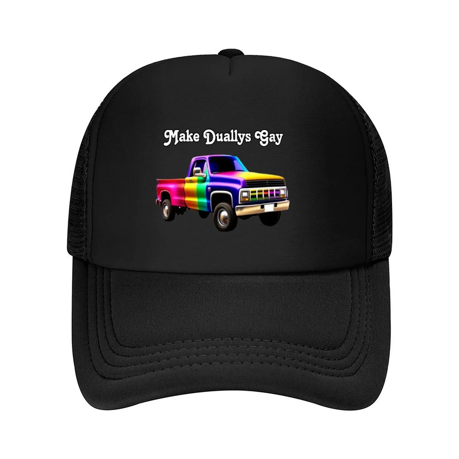 

Make Duallys Gay Baseball Cap black Rugby Hat Luxury Brand Beach Outing Hats Man Women's
