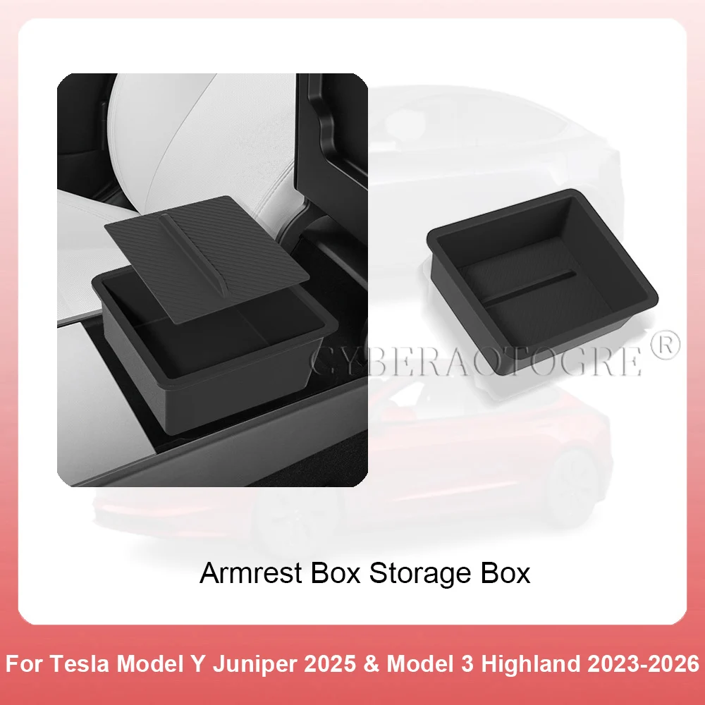 Armrest Box Black