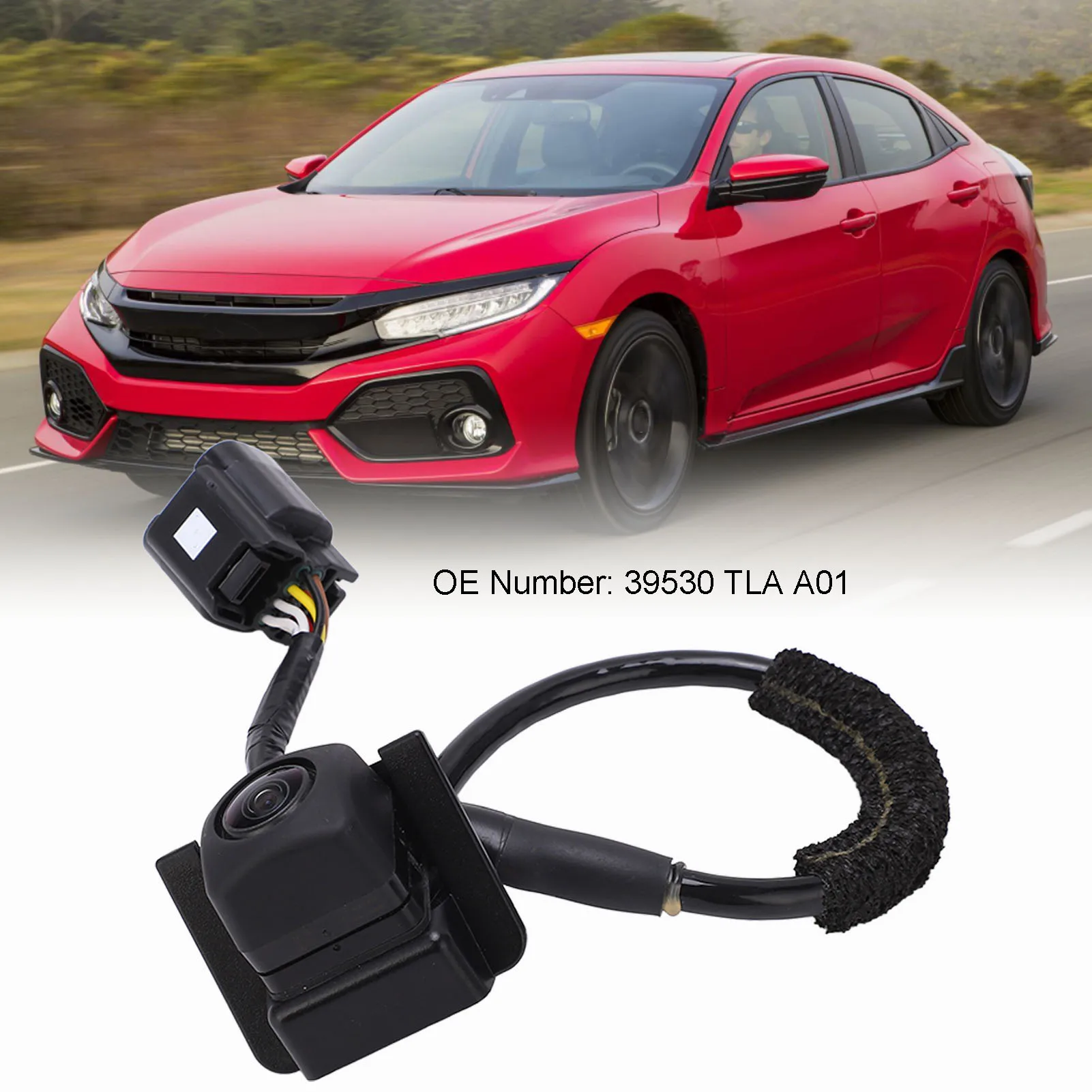 

Rear View Camera Backup Reversing Camera 39530 TLA A01 8 Pin Park Assist Camera Replacement For Civic 2014‑2019