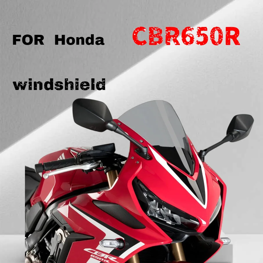 

Suitable for Honda CBR650R windshield, competitive windshield, imported windshield, front windshield, windshield deflector, wind