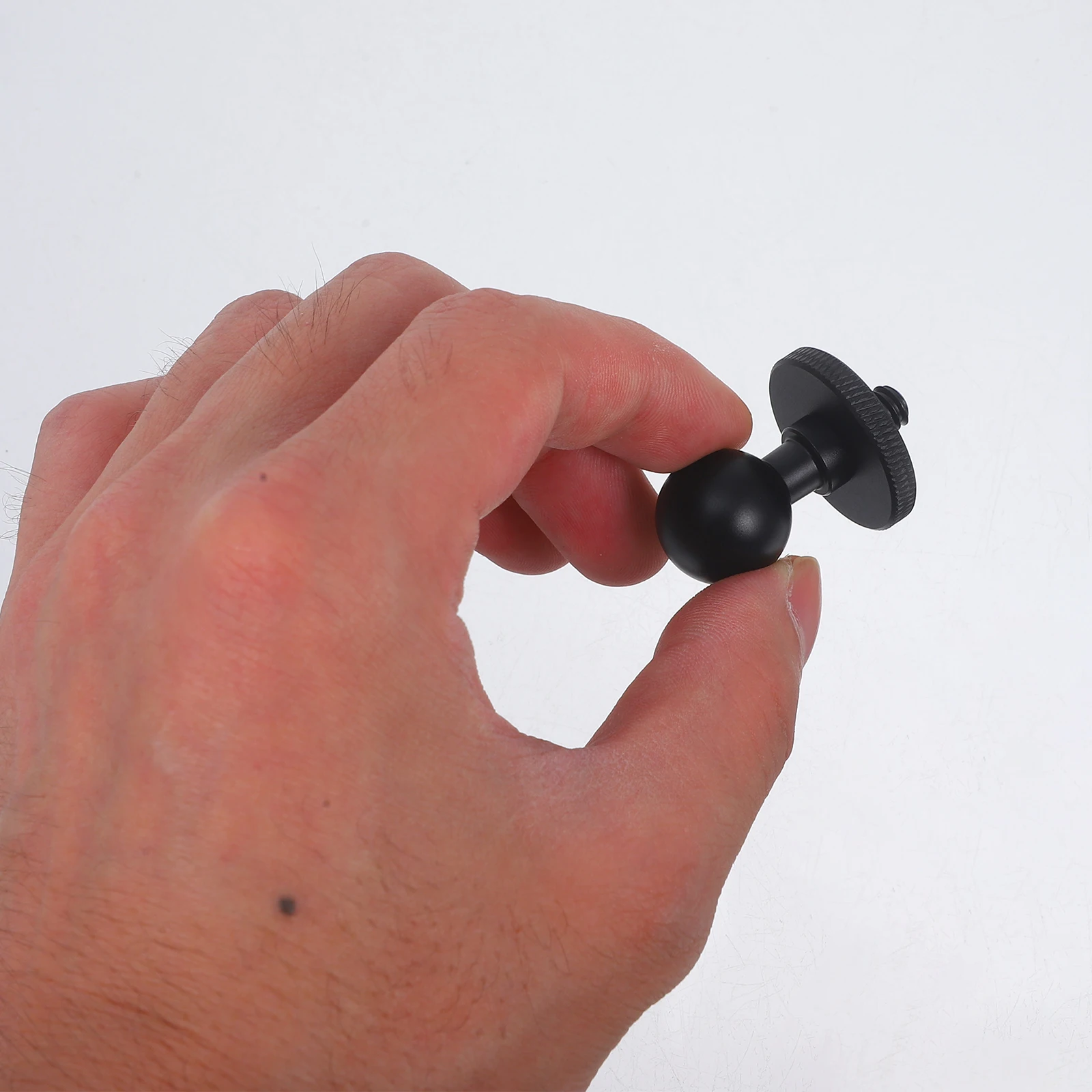 

2pcs Aluminum Head Mount Ball Tripod Mount Accessories Rotatable Camera Accessory Converter Camera Adapter Adapter 1/4\