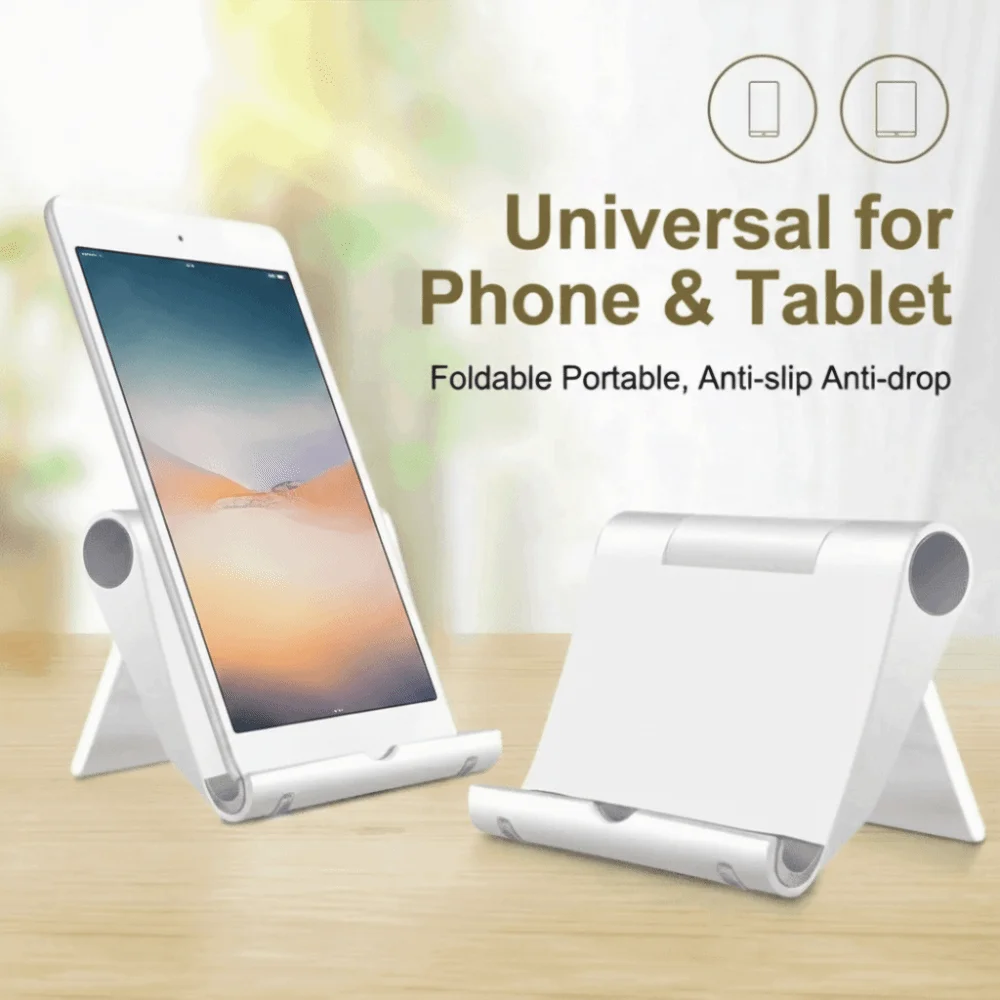 

Universal Foldable Universal Phone Holder Adjustable Stable Desktop Holder Ergonomic Portable Mobile Phone Stand Home Office