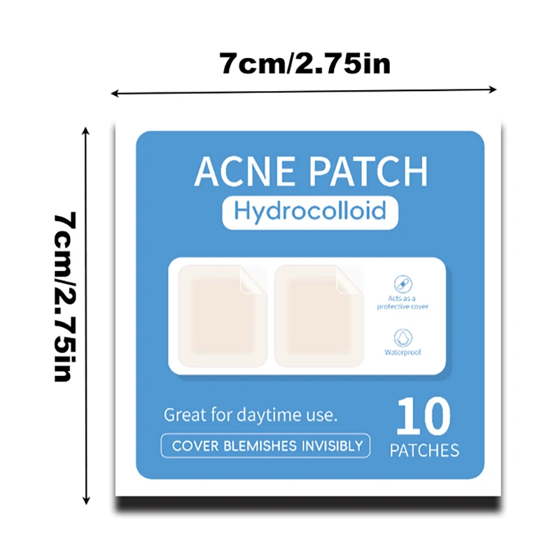 10 Patches Puistje Patch Acne Onzichtbare Acne Verwijdering Huidverzorging Stickers Concealer Gezicht Spot Beauty Makeup Tools