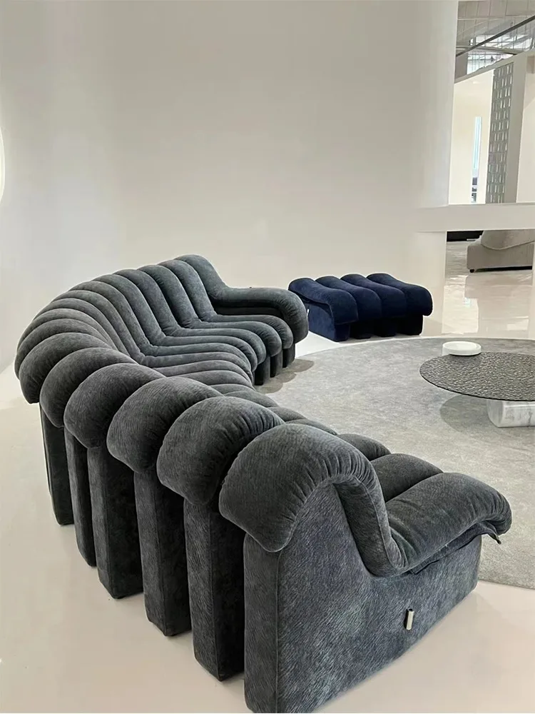 Serpentine Sofa Villa Wohnzimmer Modul Selbstmontage