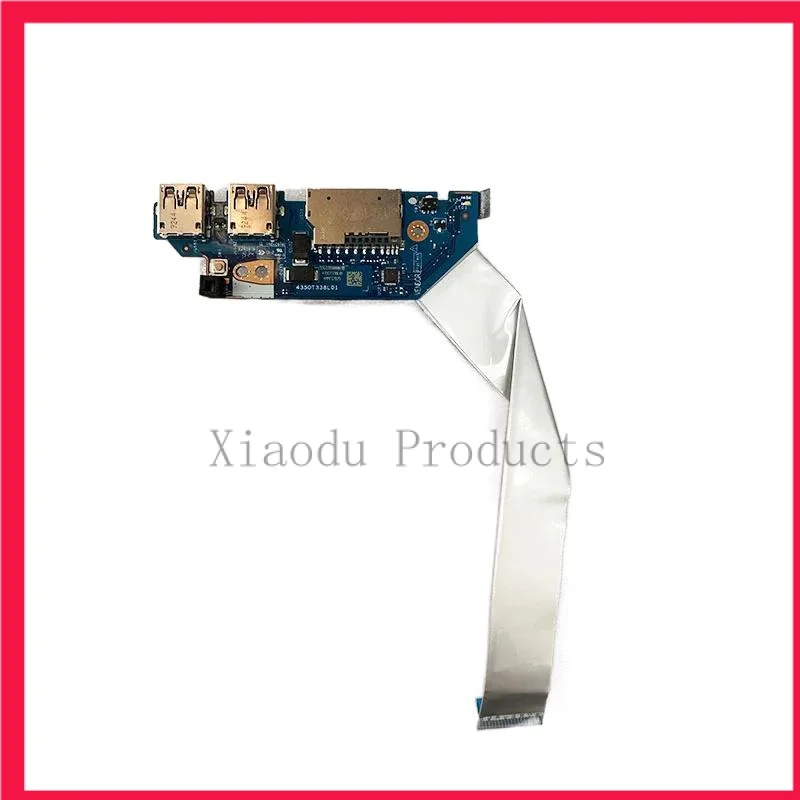 Genuine for Lenovo IdeaPad S340-15 S340-15IAP card reader power button USB board LS-H131P