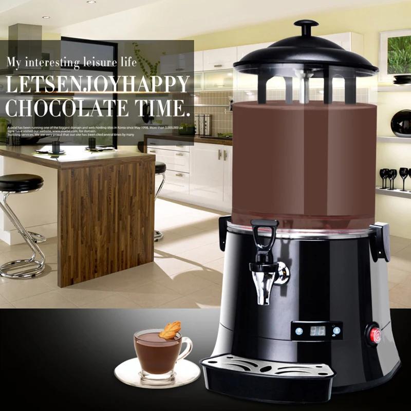 Commercial Hot Chocolate Machine Electric Beverage Warmer Dispenser For Hot Chocolate Milk Coffee Multifunction Drink Heater