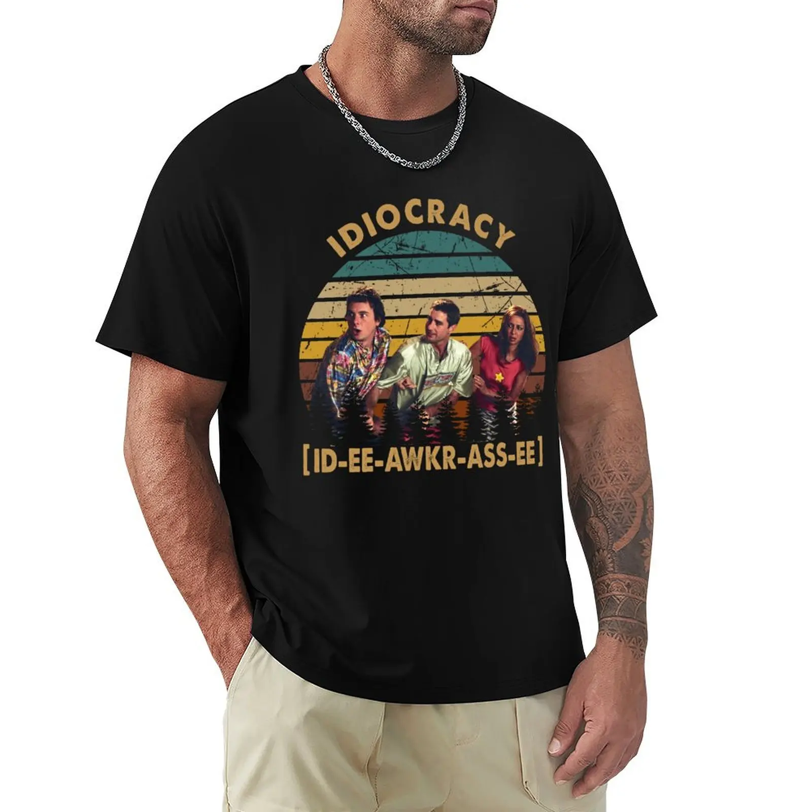 

vintage retro characters film idiocracy movie T-Shirt fashion shirts Louboutins graphic tee shirt t shirts for men pack