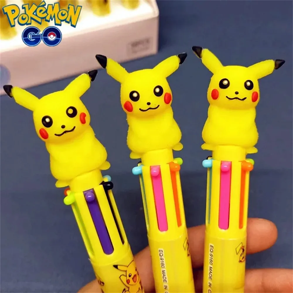 0.7mm Ainme Pokemon Pen Pikachu Cartoon Kawaii Gel Pen Cute Stationary Supplies Office Accessories Childern School Supplies Gift