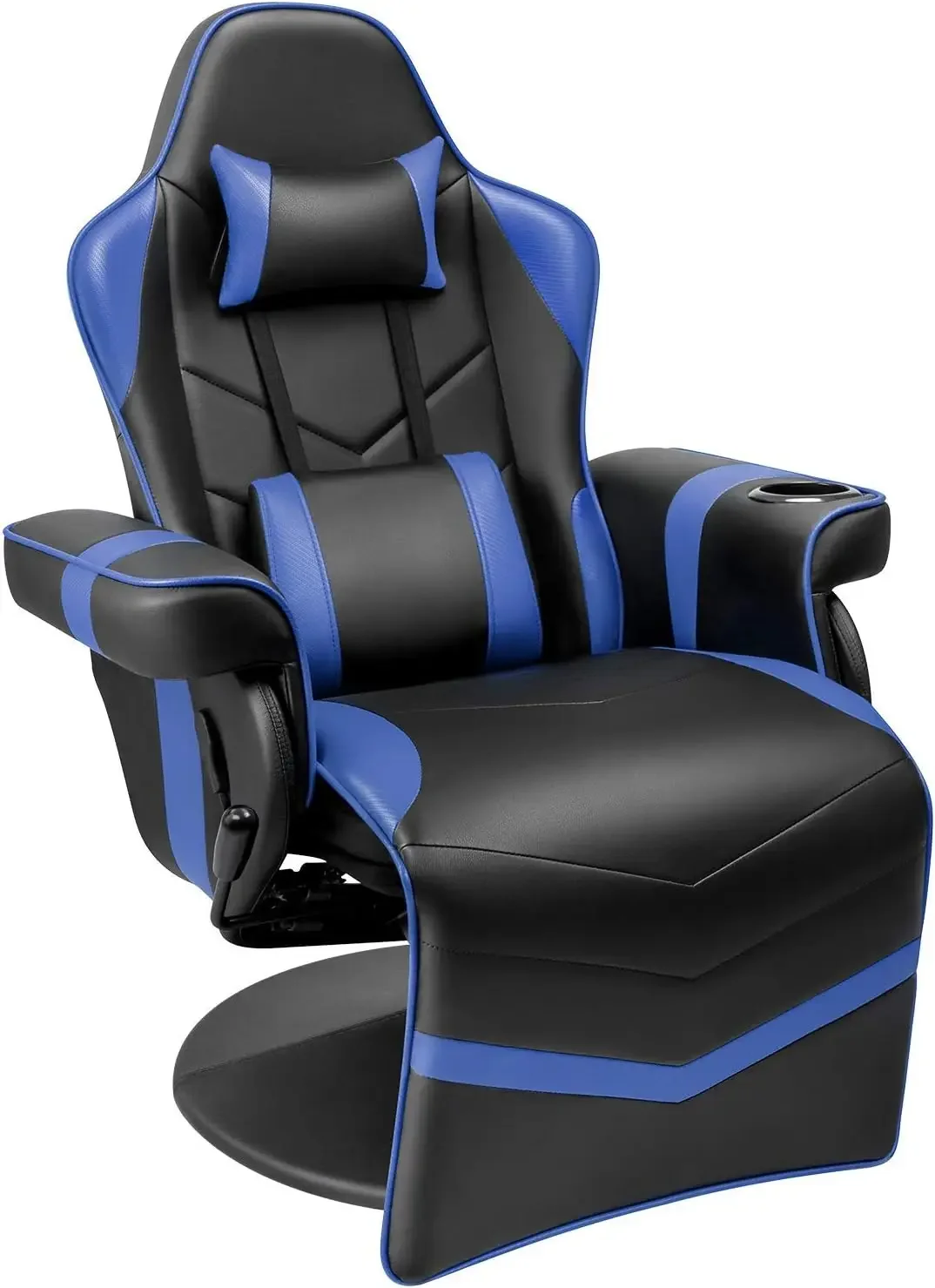 Gaming Recliner Chair Racing Style PU Leather Gaming Chair Ergonomic Adjusted Reclining Office Desk Chair