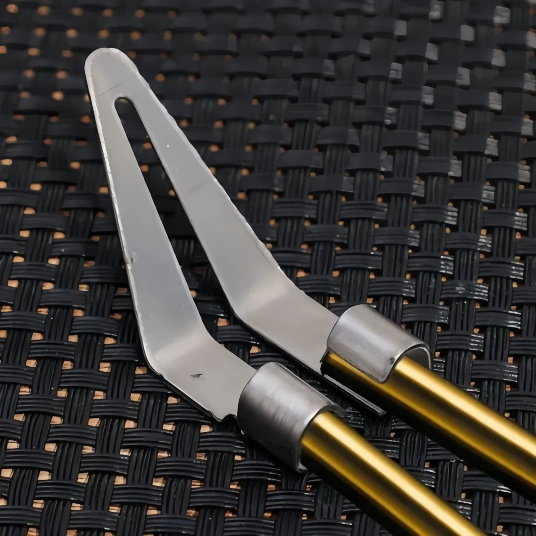 3 Stück Metall-Glattkopf für Kunststoff-Schweißwerkzeug, 45-Grad-Winkeldesign, Zubehör für die Reparatur von Autostoßstangen, einfach zu installieren – Detail 8