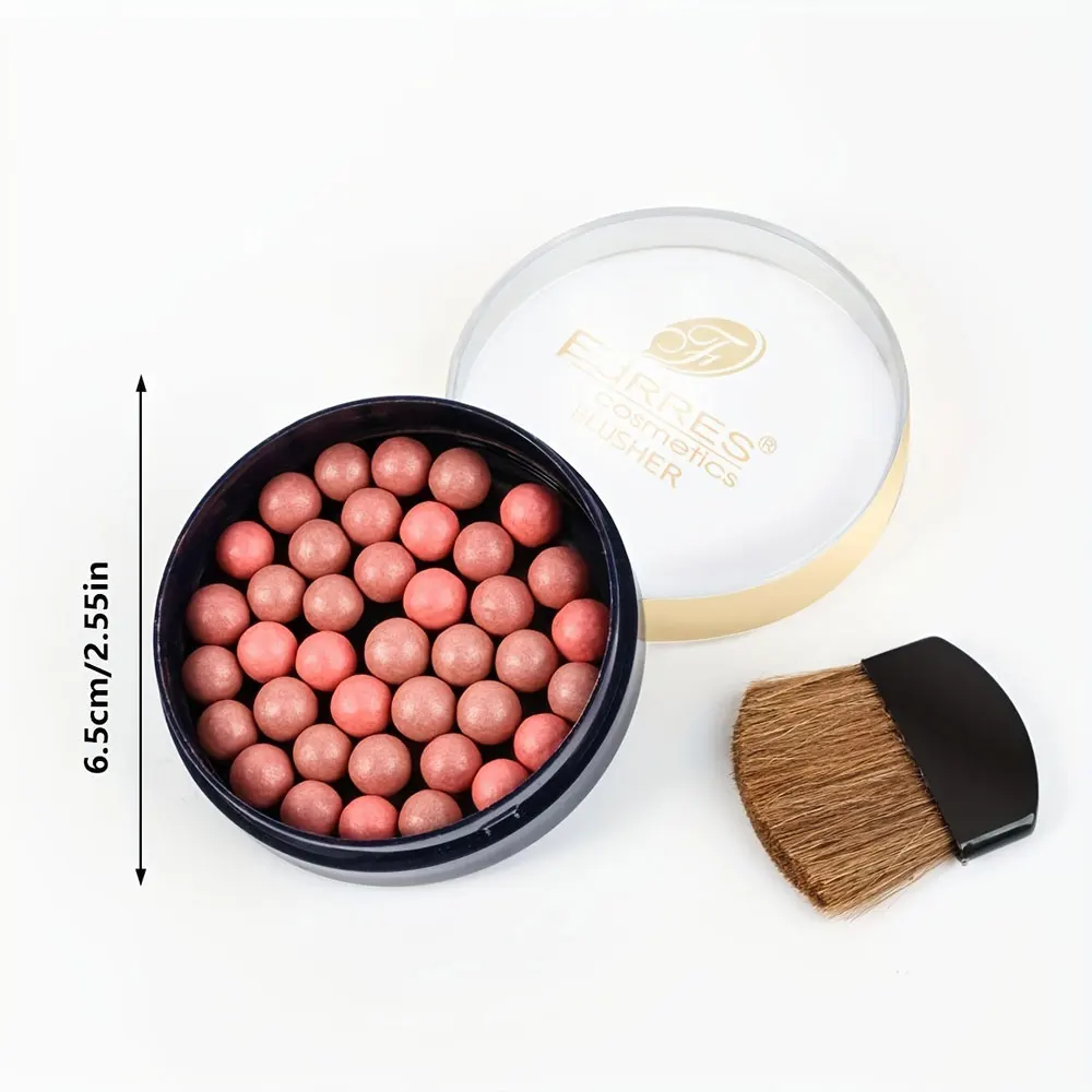 Roll-On Rouge, leichter Make-up-Effekt, natürliche Farbe, hochlebig, leicht zu verschmieren, multifunktionales tägliches Bühnen-Nacht-Make-up, perfektes Bühnen-Make-up-Geschenk, unverzichtbare Kosmetik für die Reise