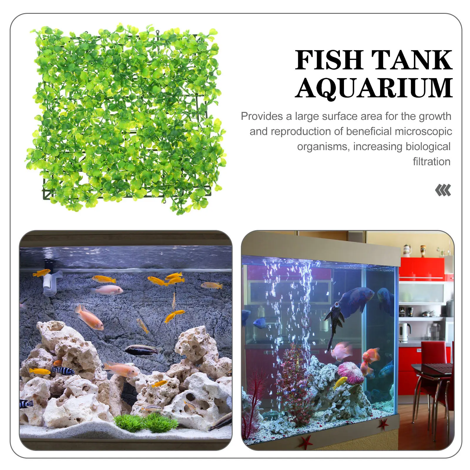 Artificial Aquarium Grass Plan - Planted Aquarium Freshwater recension och pris