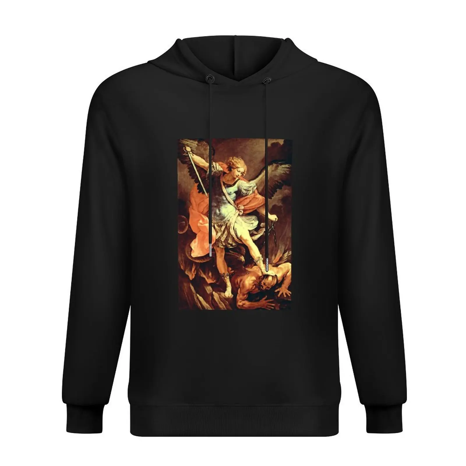 

St. Michael Archangel Hoodie anime clothing men's sweat-shirt graphic t shirts men men's coat hoodies and sweatshirts new