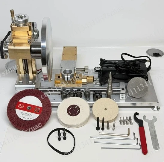 Uhrmacher-Multifunktionsdrehmaschine zur Reparatur, Politur und Aufarbeitung von Uhrengehäuseoberflächen, All-in-One-Gerät 110-220V