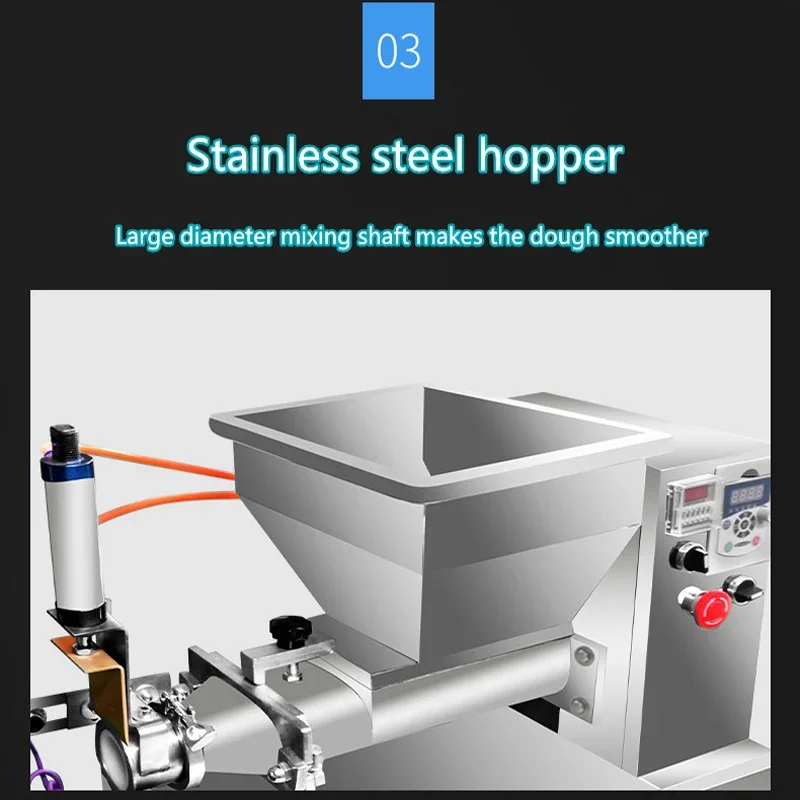 

Extruder Portioning Machine Twin Screw Dough Cutter Dough Ball Machine Dough Divider For Sale