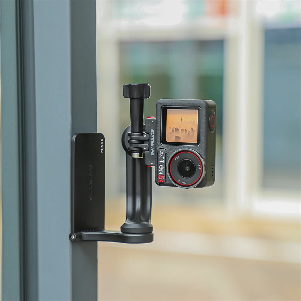 محول عالمي توسيع حامل قبضة ل DJI OSMO Pocket 3/OSMO Action 5/4/3 Insta360 X5/X4 قاعدة منضدية Manget الملحقات